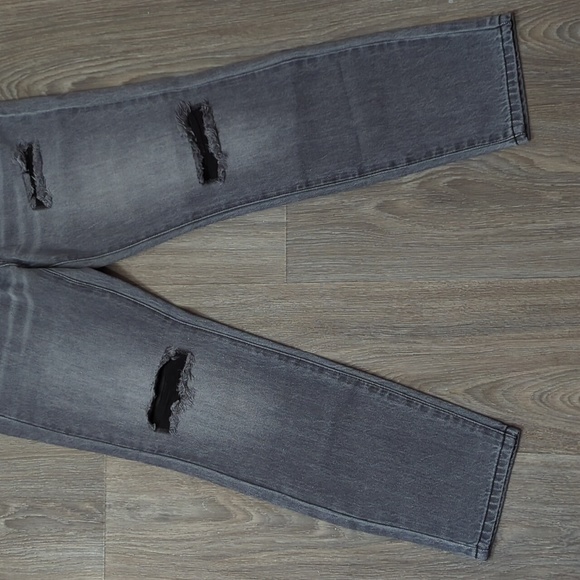 🌟RARE NWT Sandrine Rose Free People Gray/Black Jeans - Picture 3 of 8